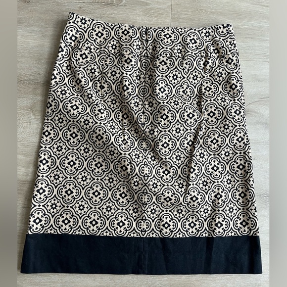 TALBOTS COTTON CANVAS SKIRT SZ 10 - Picture 4 of 7